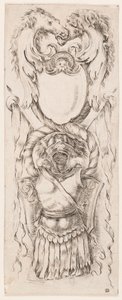 Prent, Ornamenten of Grotesken (Grotesque Ornament), ca. 1653 door Unknown artistUnknown artist