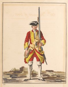 26e Regiment Voet door Unknown artist