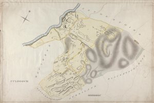 Een verzameling onderzoeken van Schotse landgoederen van de Graaf van Selkirk: Culdooch door Unknown artist