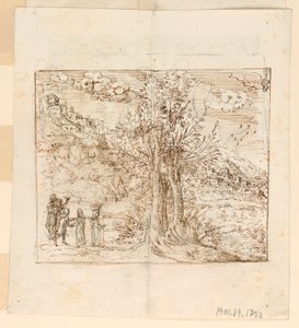 Een landschap door Unknown artist