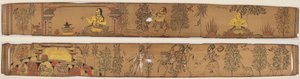 Een prins voert boetedoeningen uit (recto); Shiva en zijn volgelingen keren terug naar de berg Kailash (verso), uit een romance van Chandrabhanu en Lavanyavati van Upendra Bhanja door Unknown artist