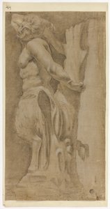 Na klassiek standbeeld van Marsyas door Unknown artist