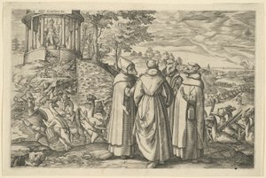Allegorie op de nederlaag van de hertog van Alva bij Brielle