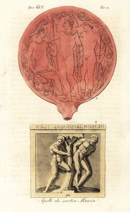 Oude Etruskische figuren van Apollo door Unknown artist
