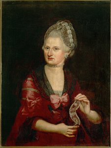 Anna Maria Mozart, ca.1770 (olieverf op doek)