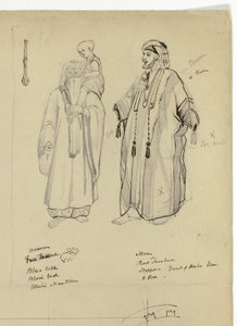 Arabische Man, Vrouw en Kind