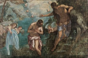 Doop van Christus door Unknown artist