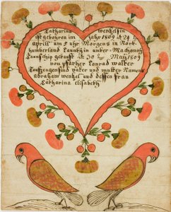 Doopcertificaat van Catharina Wentzelsin
