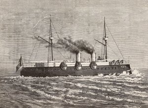 Slagschip Etna door Unknown artist