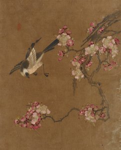 Vogels en Bloemen door Unknown artist