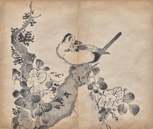 Bloesems en Vogels door Unknown artist