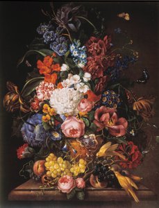 Boeket bloemen door Unknown artist