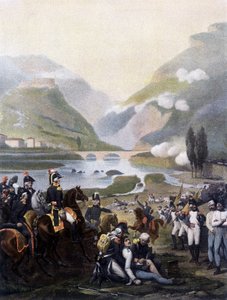 Inname van het kasteel van de Pietra door het Napoleontische leger op 4 september door Unknown artist
