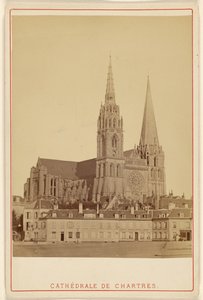 Cathedrale de Chartes door Unknown artist