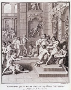 Ceremonies die de Inca