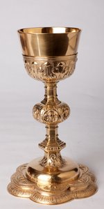 Kelk. Oorsprong Mont Saint-Aubert. Goudsmeedkunst. Atelier van Lille, Frankrijk. 1636 door Unknown artist