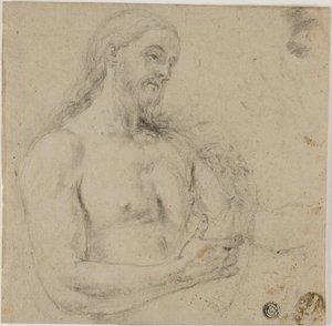 Christus (Bovenlichaam) door Unknown artist