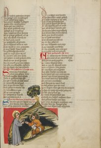 Christus voor Johannes de Doper door Unknown artist