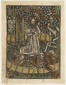 Christus in de tuin van Getsemane door Unknown artist