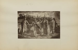 ["Opdracht van Christus aan Petrus (Matteüs 16:18-19, Johannes 21:15-17)" door Rafaël] door Unknown artist