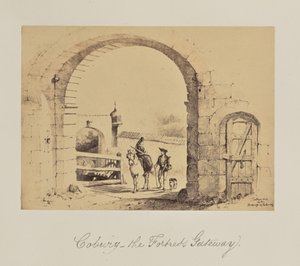 Coburg - de vestingpoort.