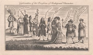 Voortzetting van de Processie van Shakespeare
