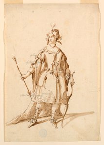 Kostuumontwerp: Diana voor een Ballet