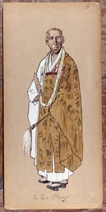 Kostuum door Zio Bonzo voor de creatie van Madame Butterfly door Giacomo Puccini in 1904. Collectie van het Museo della Scala in Milaan. door Unknown artist