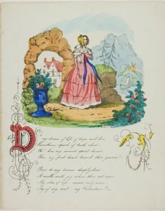 Dagdroom van leven, hoop en liefde (valentijn) door Unknown artist