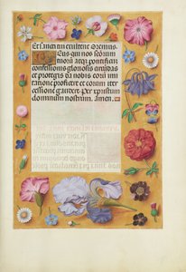 Versierde tekstpagina door Unknown artist