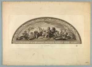 Decoraties door Lebrun en Mignard in het Paleis van Versailles
