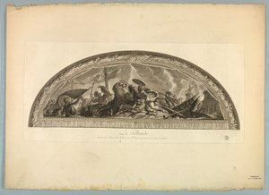 Decoraties door Lebrun en Mignard in het Paleis van Versailles