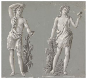 Decoratief paneel door Unknown artist