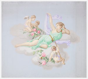 Decoratief paneel door Unknown artist