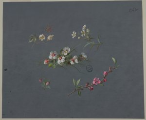 Ontwerp voor behang en textiel: bloemen