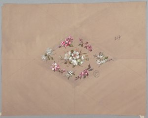Ontwerp voor behang en textiel: Bloemen