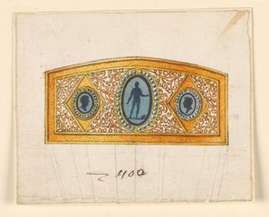 Ontwerp voor een Kam door Unknown artist