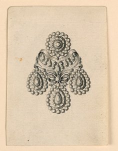 Ontwerp voor een Oorbel door Unknown artist