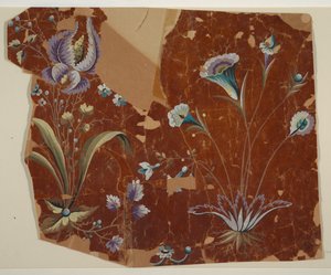 Ontwerp voor een Geborduurde of Geweven Rand door Unknown artist