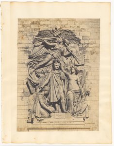 [Detail van "Le Triomphe" op de Arc de Triomphe].