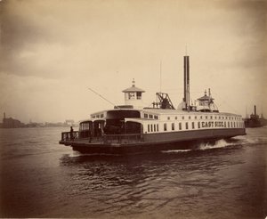 [East Side veerboot] door Unknown artist