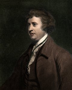 Edmund Burke 1729-1797 - gravure - 19e eeuw
