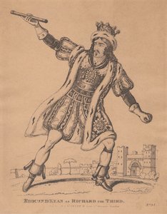 Edmund Kean als Richard III