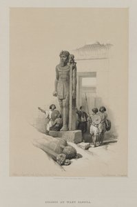 Egypte en Nubië, Deel II: Kolossus voor de Tempel bij Wady Saboua, Nubië