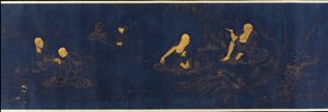 Achttien Luohans door Unknown artist