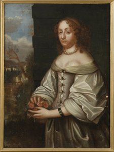 Portret van Eleonora Catherine van Zweibrücken, landgravin van Hessen-Eschwege