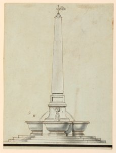 Verhoging van een Fontein door Unknown artist