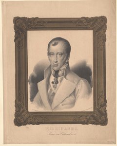 Keizer van Oostenrijk Ferdinand I (prent) door Unknown artist