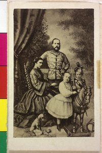 Keizer van Oostenrijk met familie Franz Joseph I door Unknown artist