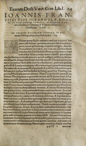 Examination vanitatis doctrinae gentium et veritatis christianae disciplinae door Pico della Mirandola